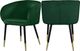 Meridian Furniture Louise Green Velvet Dining Chair-1