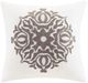 Olliix by Madison Park Ivory King/California King Malia 6 Piece Embroidered Cotton Reversible Comforter Set-2