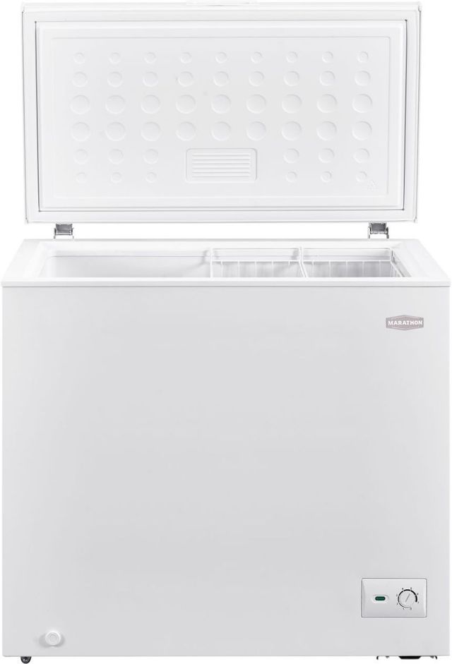 Marathon® 36" 7 Cu. Ft. White Chest Freezer-1