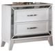 Furniture of America® Lamego White Nightstand-0