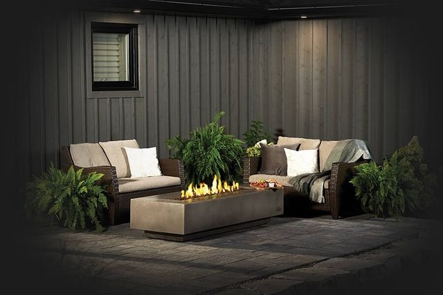 Napoleon Nexus Patioflame® 72'' Gray Rectangular Fire Table-4