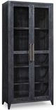 Bassett® Furniture Foster Black Display Cabinet-0