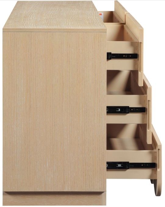 Meridian Furniture Weave Natural Dresser-3