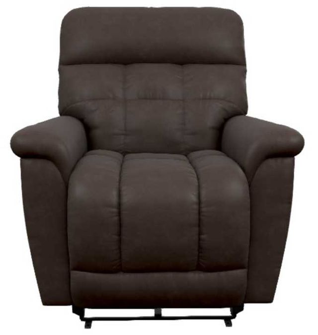 La-Z-Boy® Fulton Dark Chocolate Leather Power Wall Recliner with Headrest and Lumbar-1