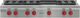 Wolf® 48" Natural Gas Stainless Steel Pro Style Rangetop-0