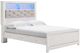 Signature Design by Ashley® Altyra White Queen Upholstered Bookcase Bed-1