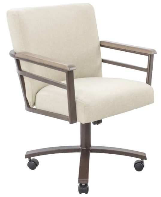 Chromcraft™ Customizable Camden Caster Chair-0