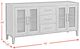 Elements International Versailles Contemporary Grey Server-2