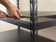 Gladiator® Hammered Granite 48" Wide EZ Connect Rack with Five 18" Deep Shelves-2