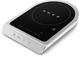 Smeg Collezione 12" White Matte Portable Induction Cooktop-2