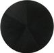 Armen Living Cirque 54" Round Black Pedestal Dining Table-2