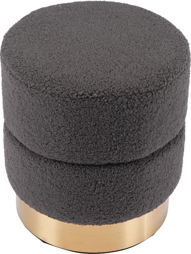 Zuo® Modern Dark Gray Eureka Ottoman-2