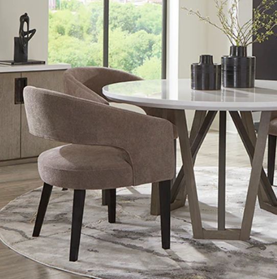 Parker House® Pure Modern Black/Moonstone Dining Chair-1