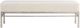 Bernhardt Aventura Beige/Frosted Nickel Bench-2
