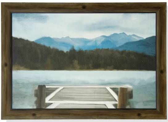 Stylecraft Blue/Gray/Green/Light Blue/Off-White Wall Art-0