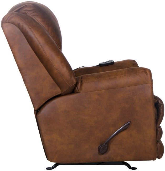 Catnapper® Hayden Auburn Rocker Recliner with Heat and Massage-4