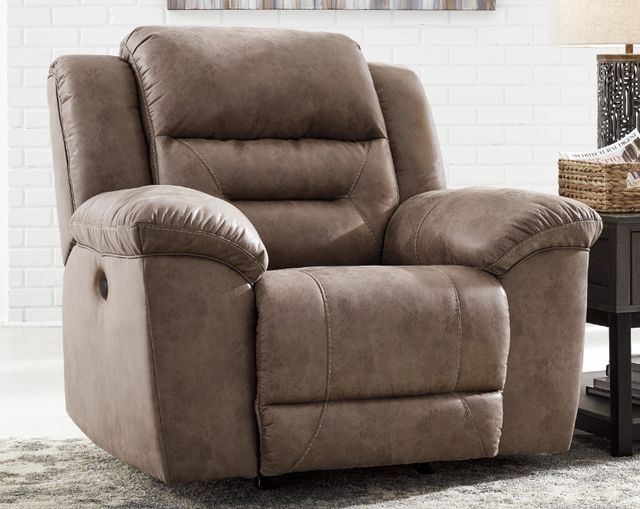 Signature Design by Ashley® Stoneland Fossil Power Rocker Recliner-7