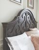 Magnussen Home® Bellamy Peppercorn California King Shaped Panel Bed-4