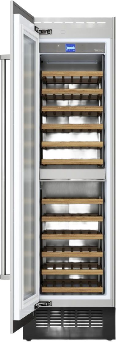 Viking® Veil Series 24" Panel Ready Left Hinge Built-In Wine Column-1