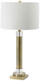 A & B Home Gold/White Table Lamp-0