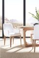 Vanguard® Furniture Stocked Form Teeters Snow Dining Chair-3