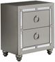 Global Furniture USA Riley 4-Piece Silver King Panel Bedroom Set-3