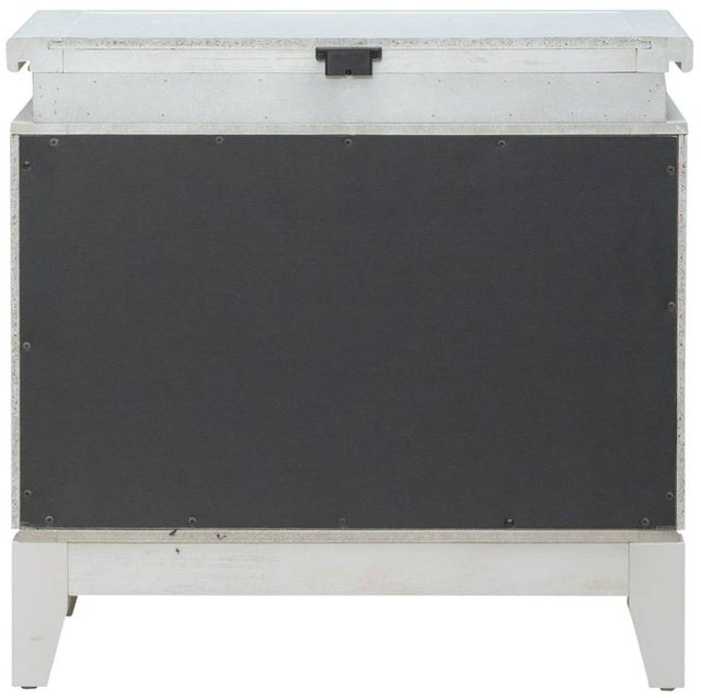 Liberty Furniture Reflections Pearl White 28" Nightstand-4
