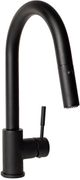 ZLINE Autograph Edition Matte Black Arthur Pull Down Single Handle Kitchen Faucet-0