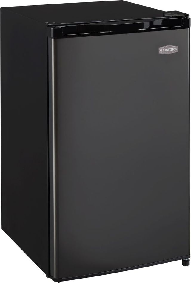 Marathon®  20" 4.4 Cu. Ft. Black Stainless Steel Compact Refrigerator-2