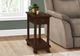Monarch Specialties Inc. Espresso Veneer Narrow Side Table-2