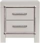 Signature Design by Ashley® Zyniden Silver Nightstand-1