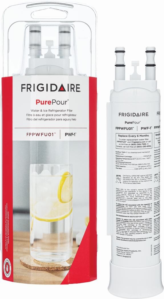 Frigidaire® PurePour™ Water and Ice Refrigerator Filter PWF-1™-1