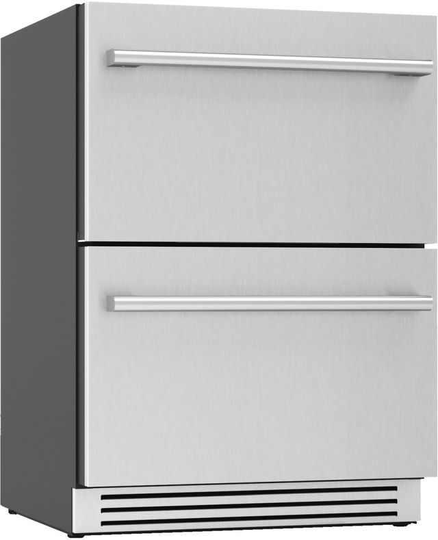 Zephyr Presrv™ 3.9 Cu. Ft. Stainless Steel Dual Zone Refrigerator Freezer Drawer-2