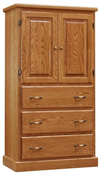 Wolfcraft Furniture Vesper Brown Armoire-0