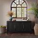 Jofran Inc. Gramercy Noir 3-Door Accent Cabinet-1