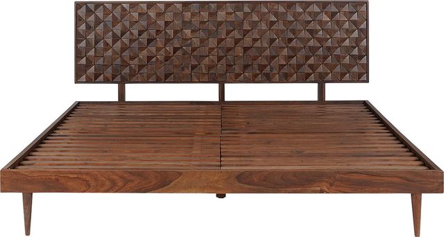 Moe's Home Collection Pablo Brown King Panel Bed-1
