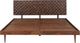 Moe's Home Collection Pablo Brown King Panel Bed-1