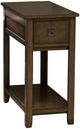 Monarch Specialties Inc. Espresso Veneer Narrow End Table-0