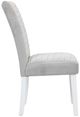 ACME Furniture Elizaveta 2-:Piece Gray/White High Gloss Side Chair Set-4