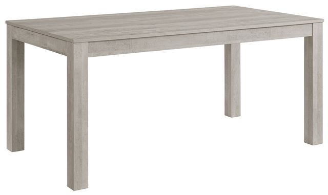 Elements International Eleanor 7-Piece White Dining Set-1