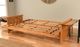 Kodiak Furniture Phoenix Linen Stone/Butternut Queen Futon with Mattress-2