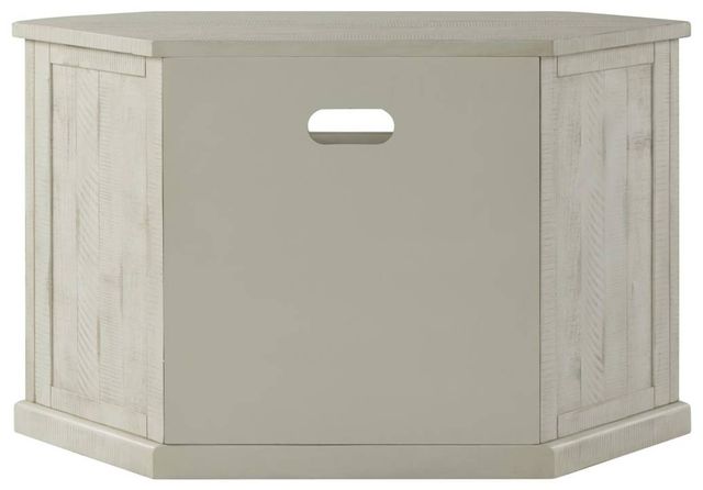Martin Svensson Rustic Antique White 2-Drawer Entertainment Console-3