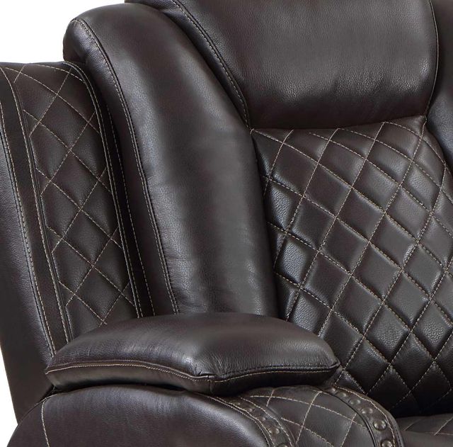 New Classic® Home Furnishings Joshua Brown Power Console Loveseat-3