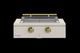 Caliber™ Rockwell 36" 2-Burner Antique White Built-In Natural Gas Grill with Gold Hardware-0