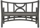 Currey & Company Colesden Dark Gray Bench-4