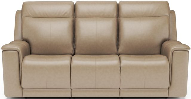 Flexsteel® Miller Latte Power Reclining Sofa with Power Headrests and Lumbar-1
