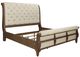 Liberty Furniture Americana Farmhouse Beige/Dusty Taupe King Upholstered Sleigh Bed-0