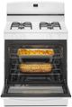 Amana® 30" White Freestanding Gas Range-2