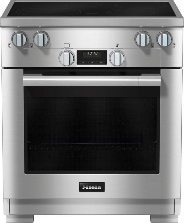 Miele 30" Clean Touch Steel™ Slide In Induction Range -0