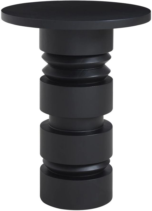 Renwil® Talpa Matte Black Side Table-0